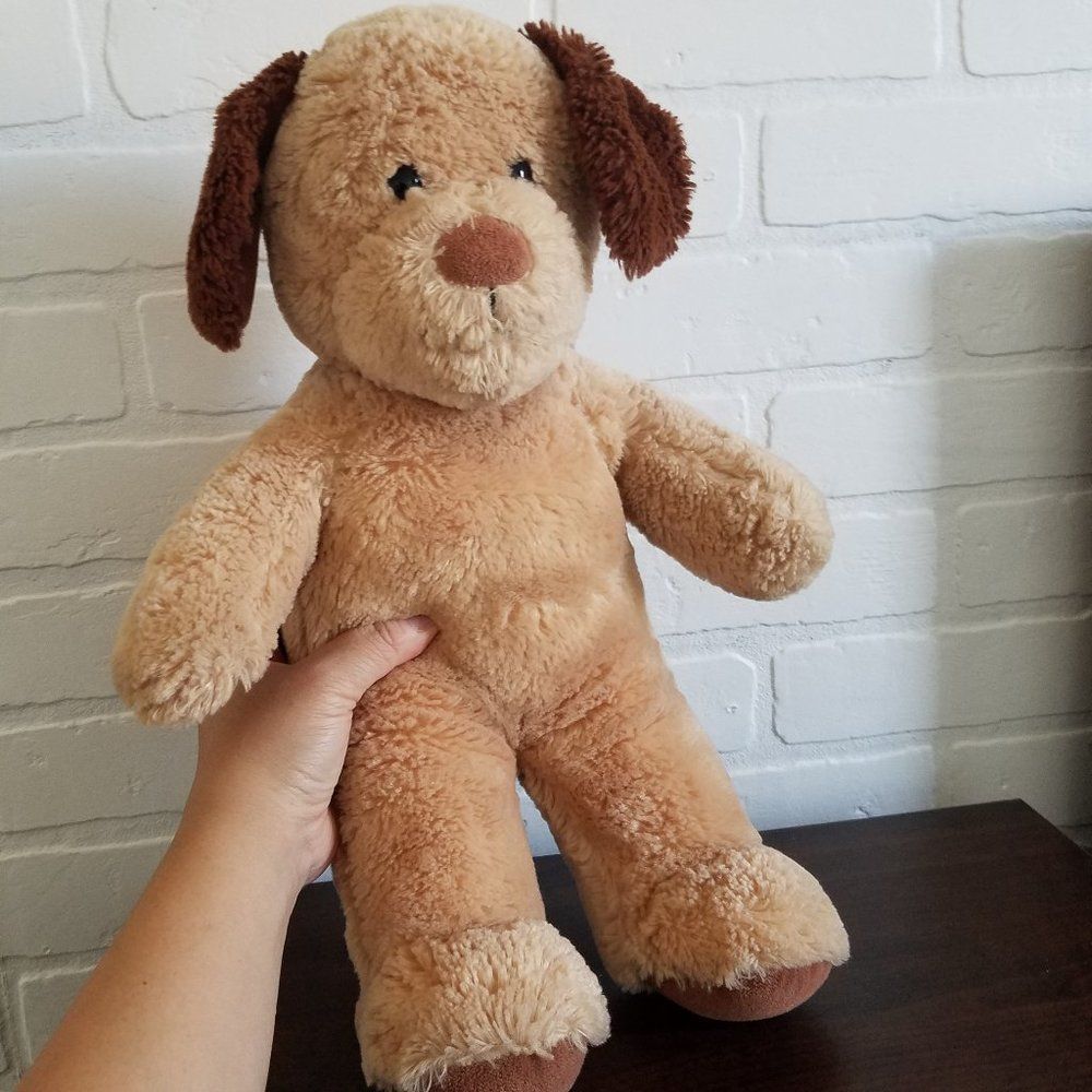 Build-A-Bear Brown Tan Puppy Dog 17" Plush Stuffed Animal